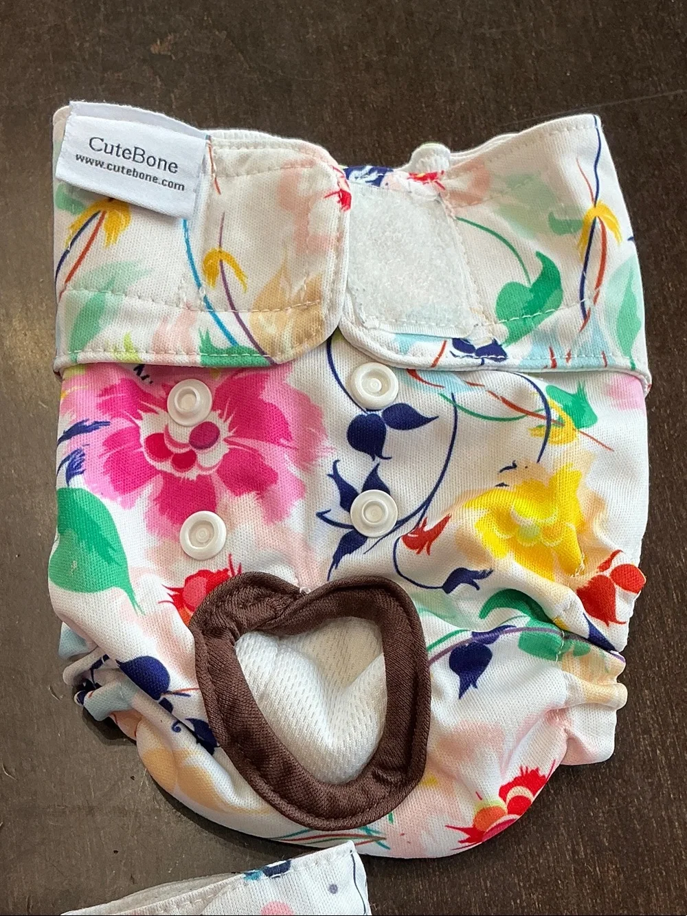 Floral Reusable Dog Housebreaking Diaper - Never used.